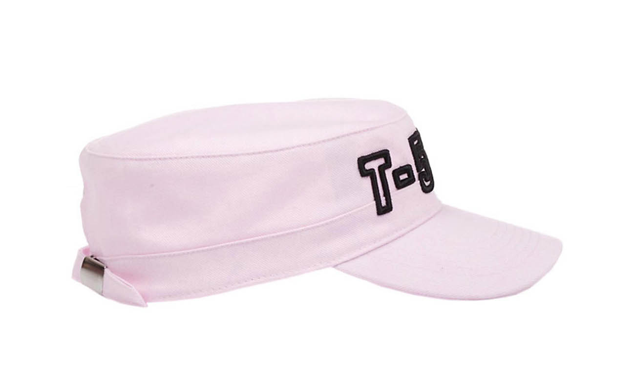 Casquettes Army T-500 Rosa Seitlich Links