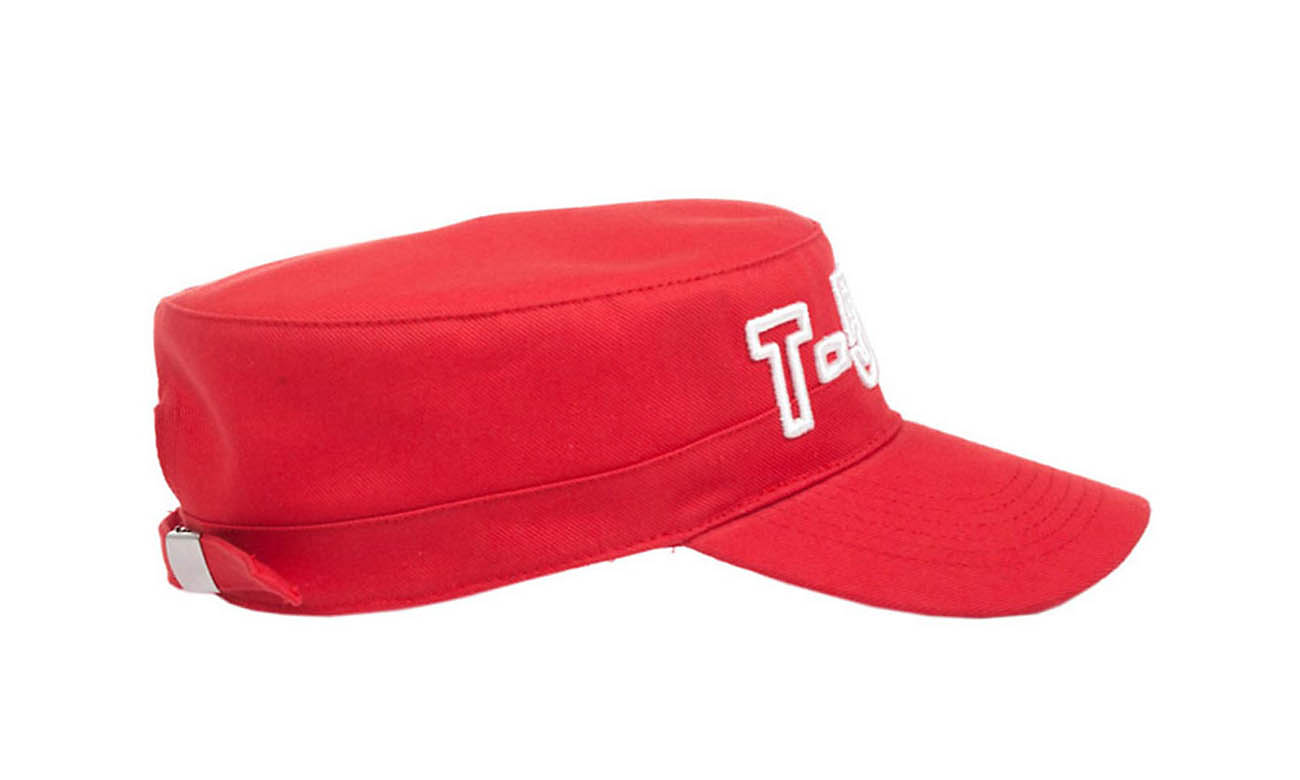 Casquettes Army T-500 Rot Seitlich Links