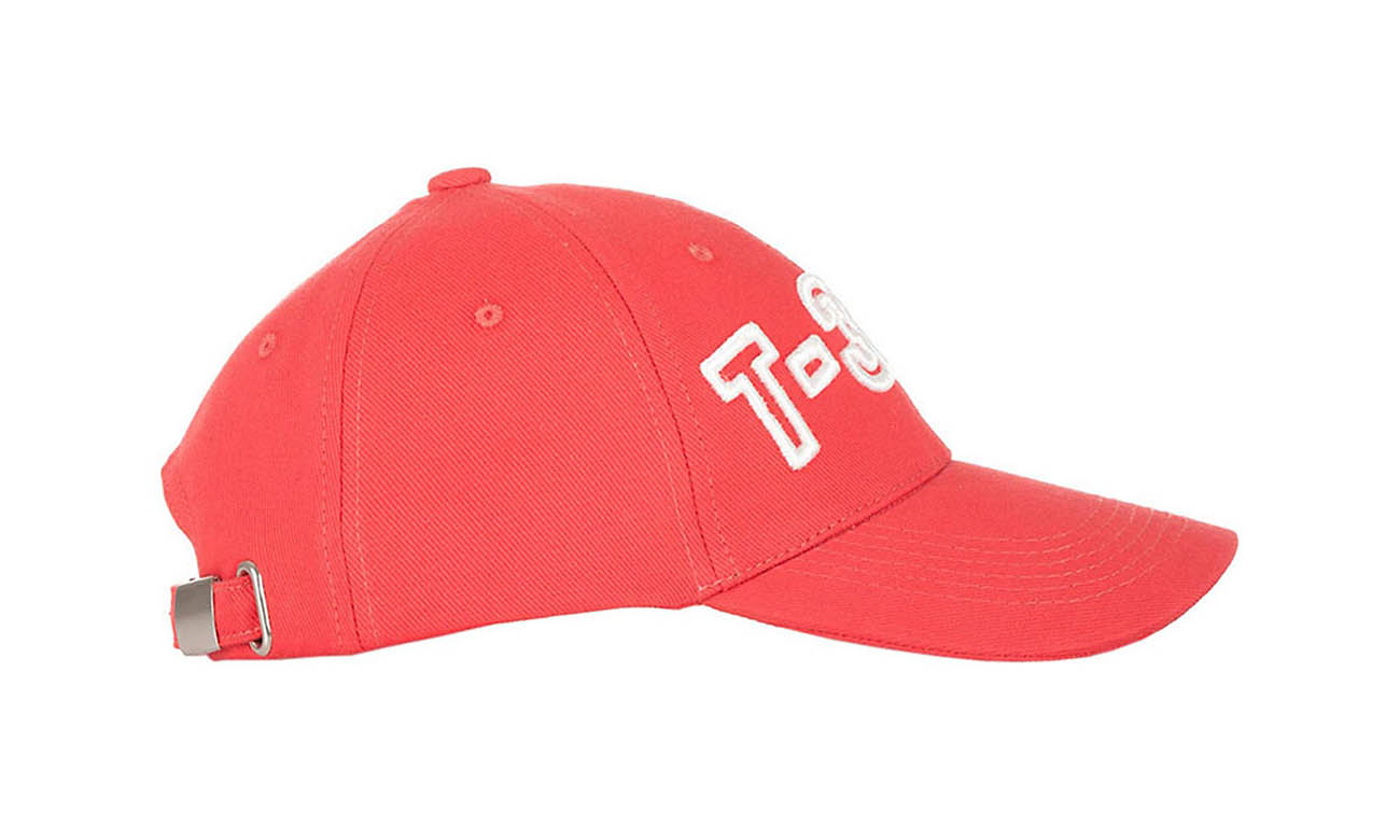 Casquettes basiques T-300 Sunset Rot Seitlich Links