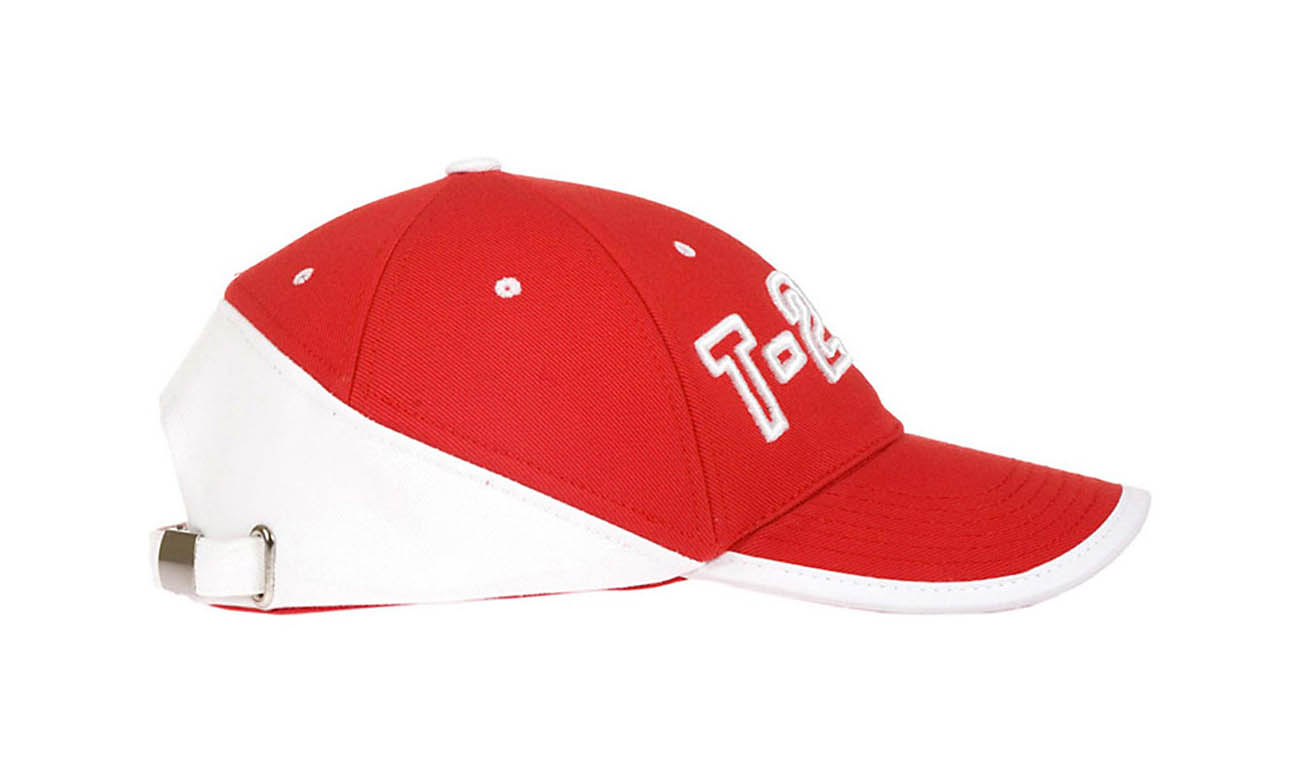 Casquettes T-280 Rot Seitlich Links