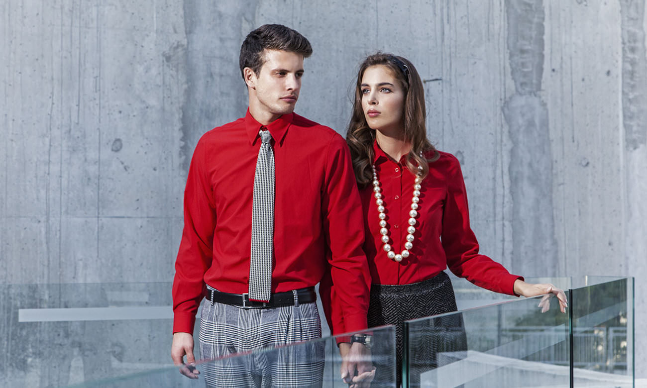 Chemises homme et femme manches longues ST-500-LA Rot Fashion