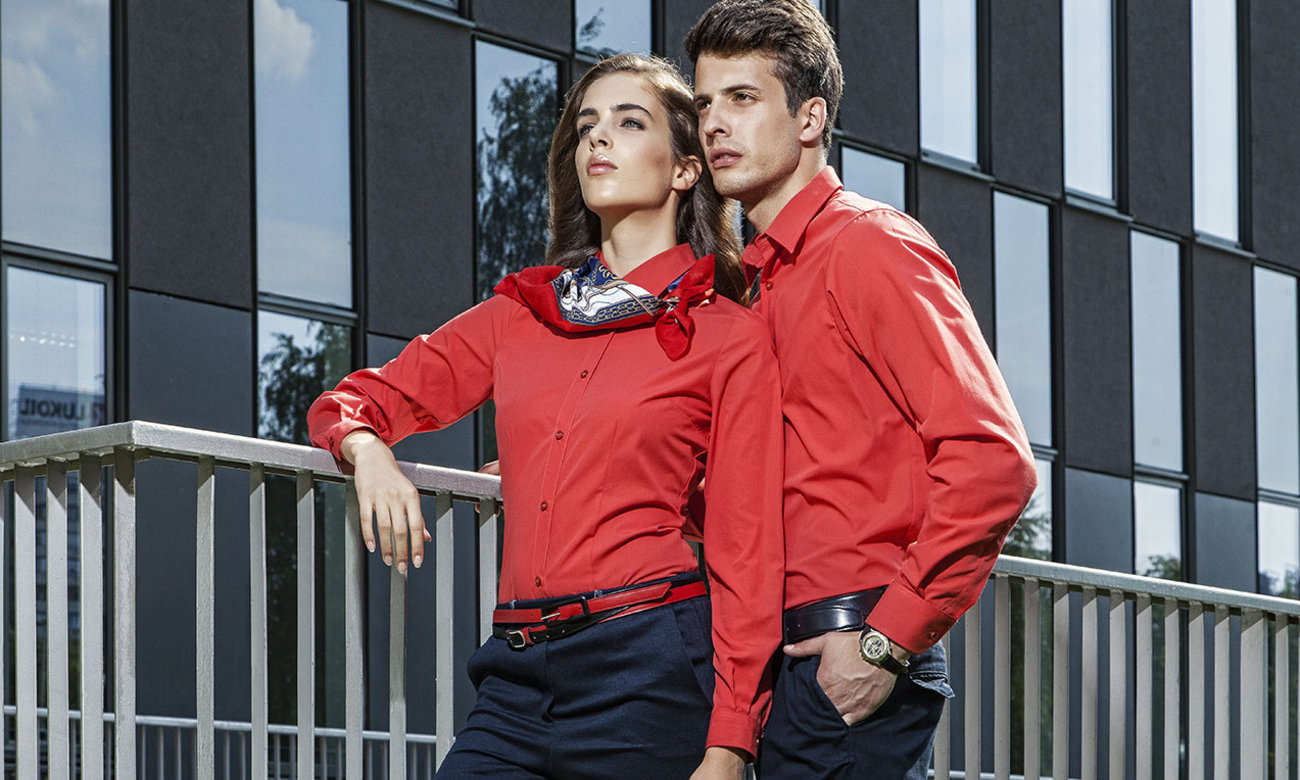 Chemises homme et femme manches longues ST-500-LA Sunset Rot Fashion