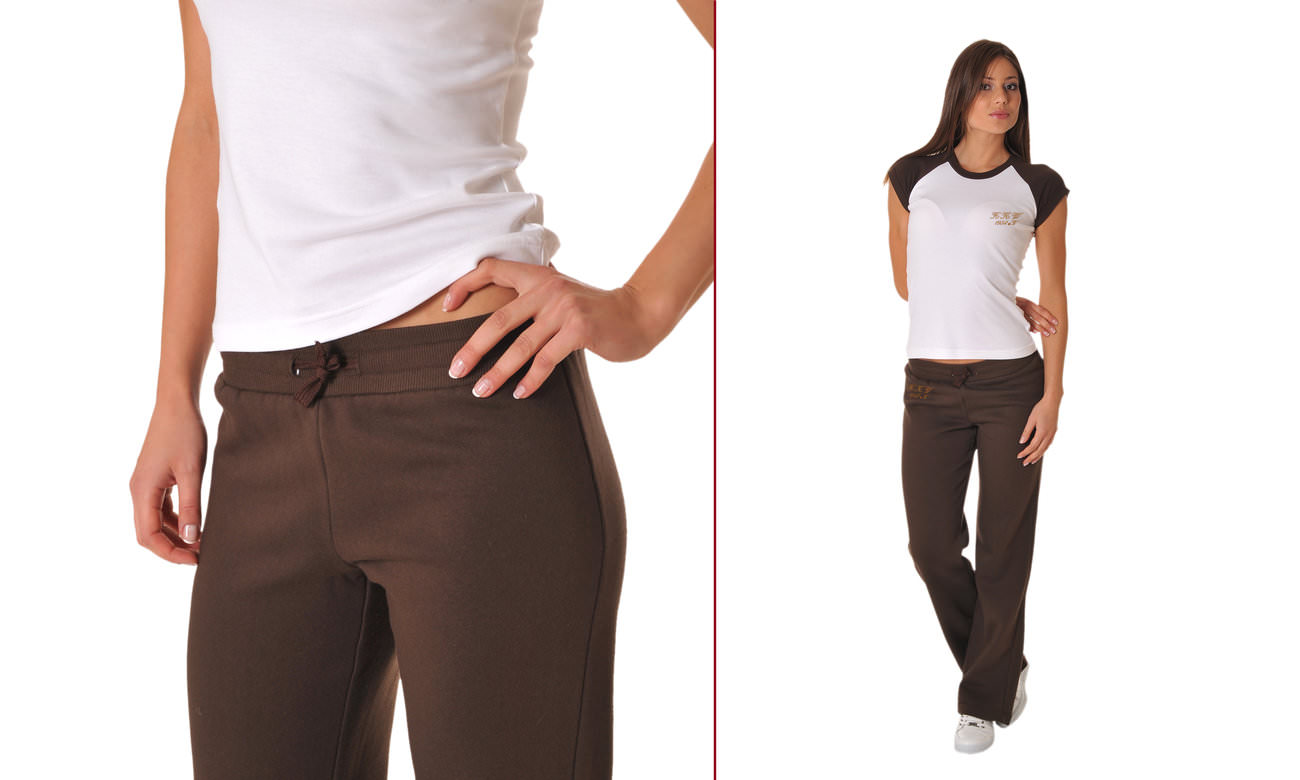 Pantalons de jogging Braun Damen