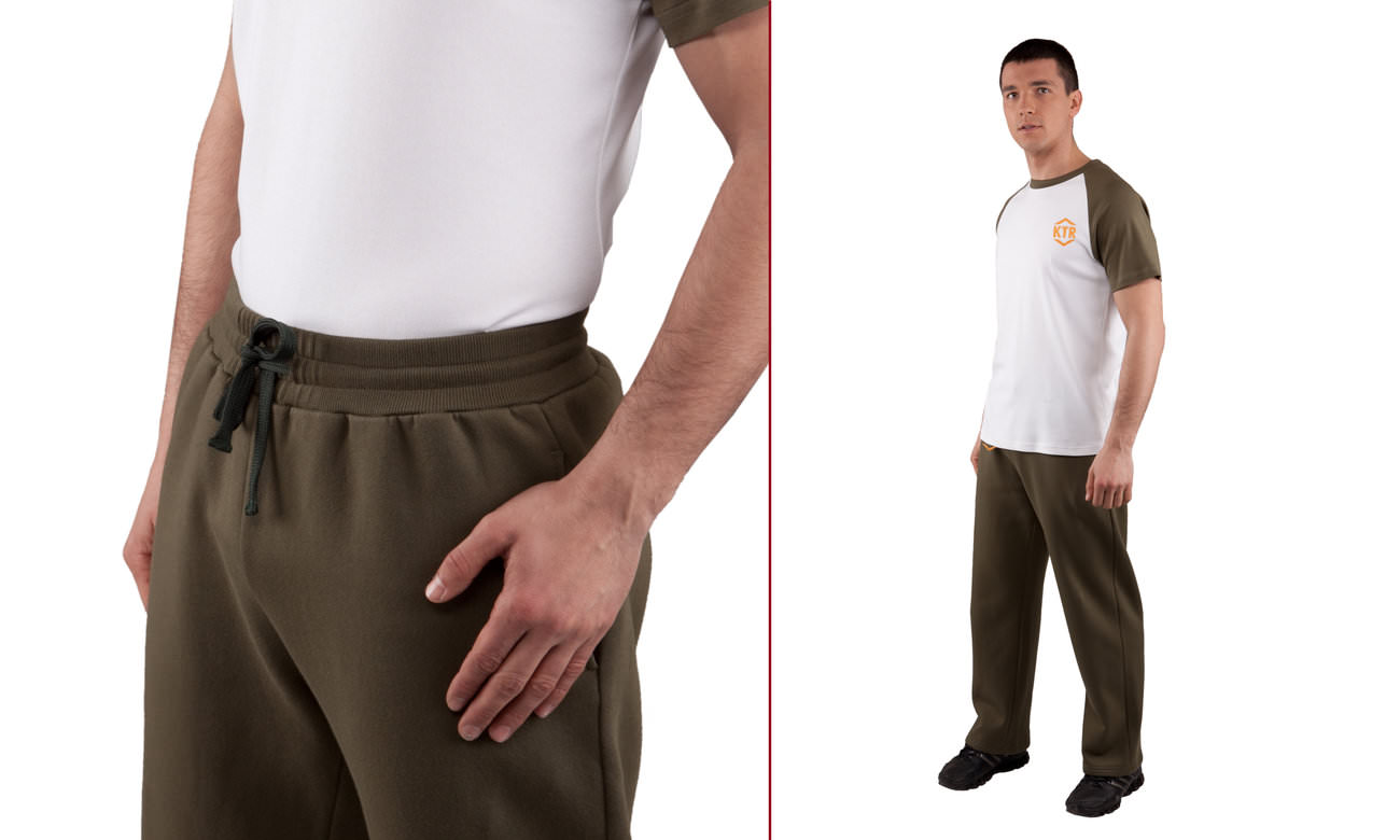 Pantalons de jogging Olivgrün Herren