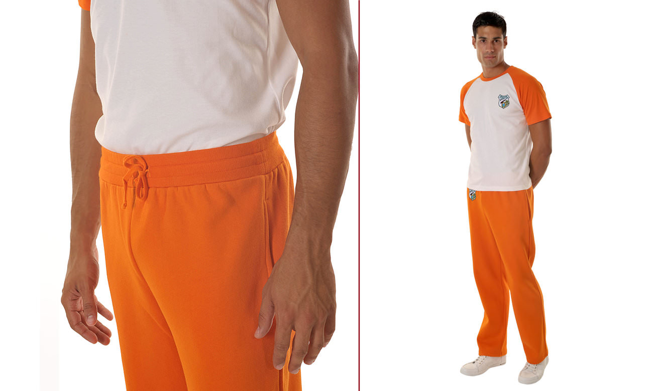 Pantalons de jogging Orange Herren