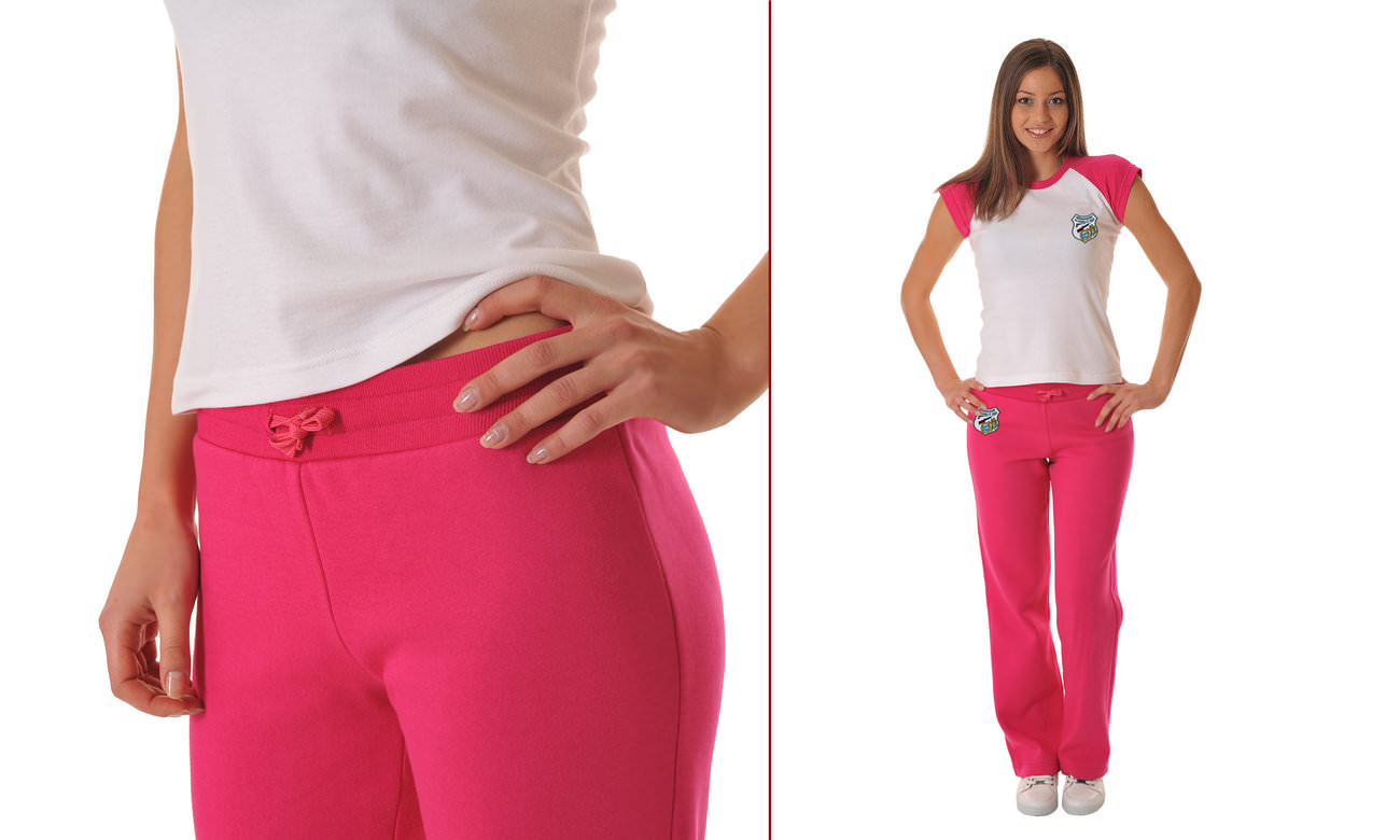 Pantalons de jogging Pink Damen