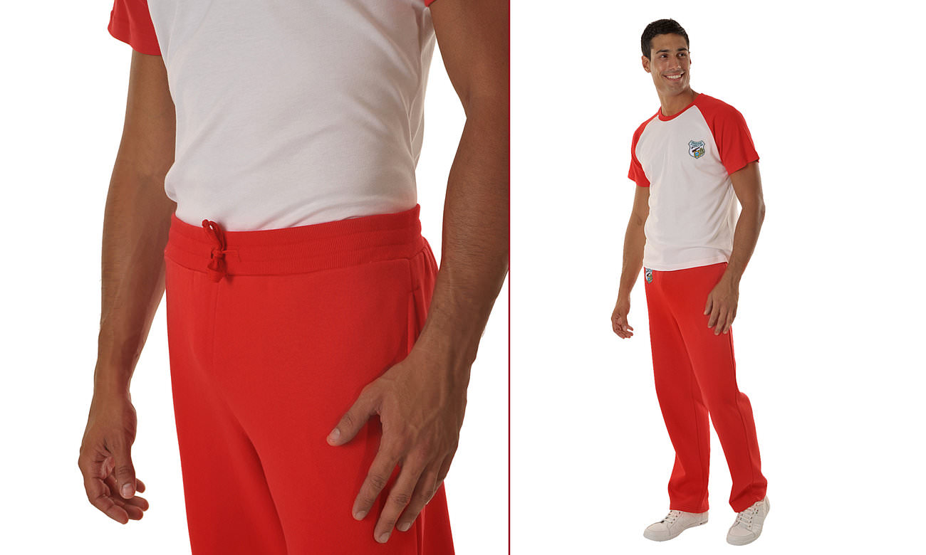 Pantalons de jogging Rot Herren