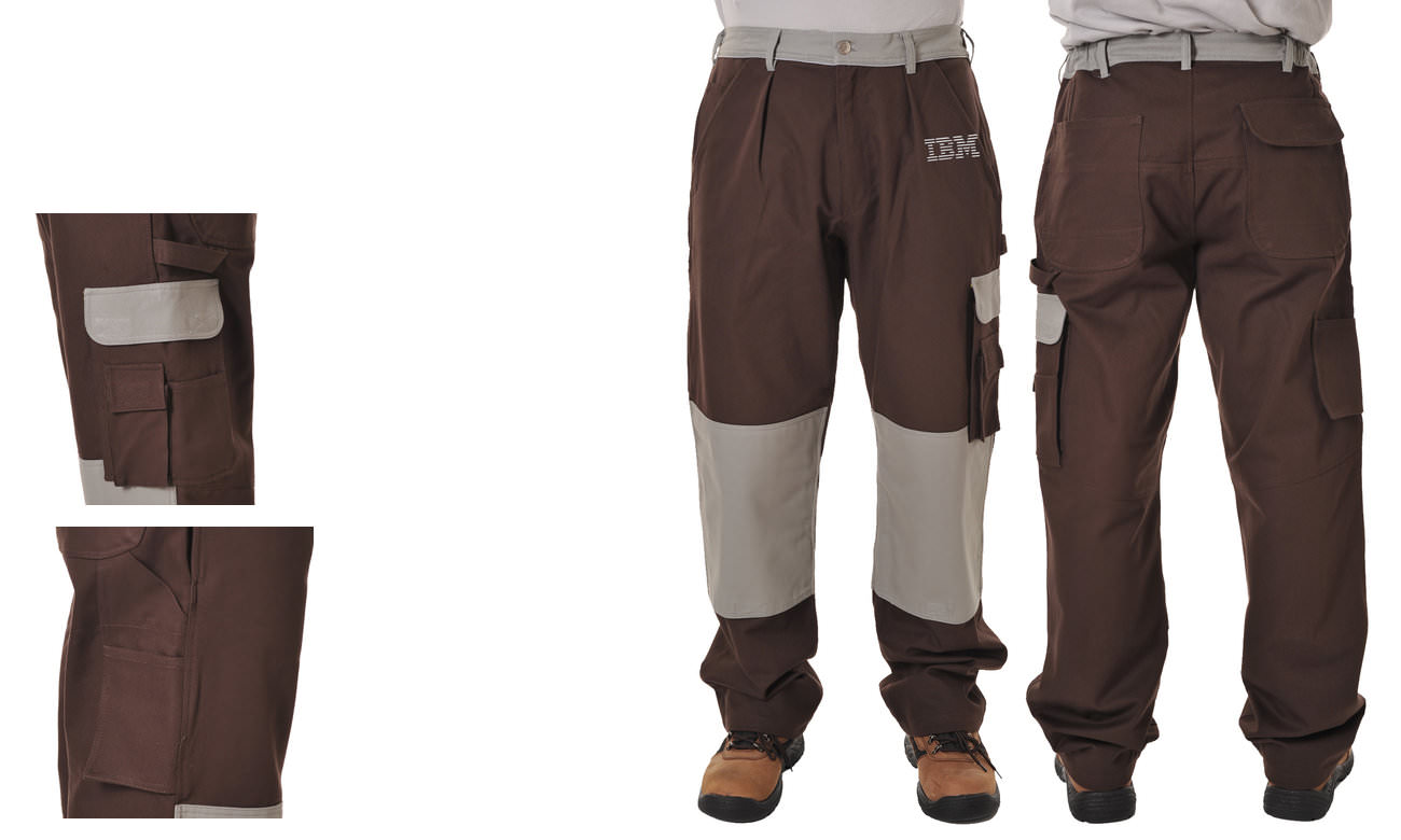 Pantalons de travail ST-810 Braun Herren