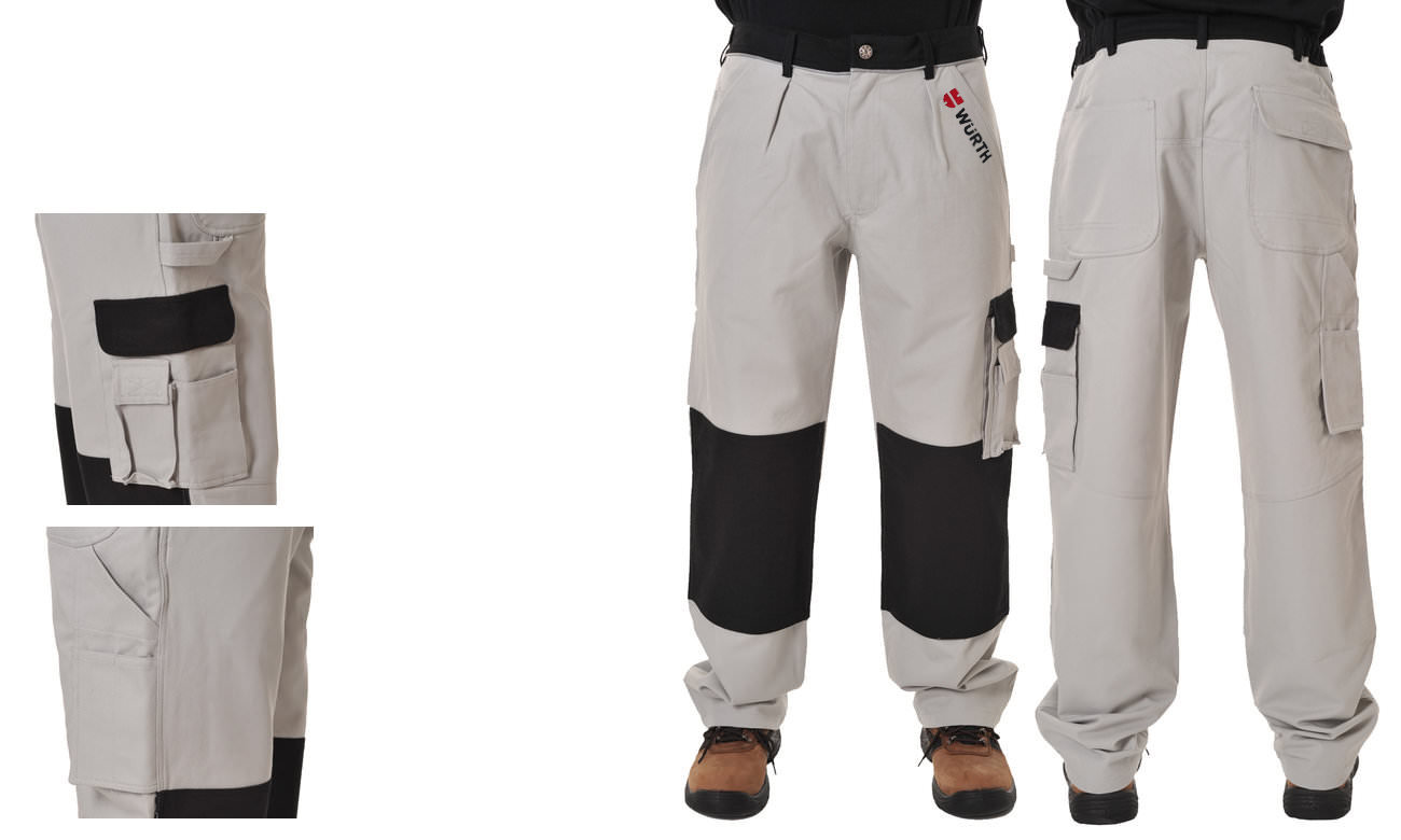 Pantalons de travail ST-810 Grau Herren