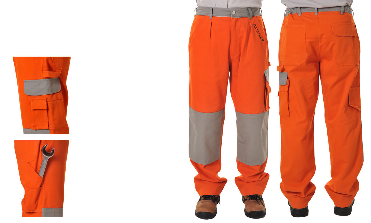 Pantalons de travail ST-810 Orange Herren