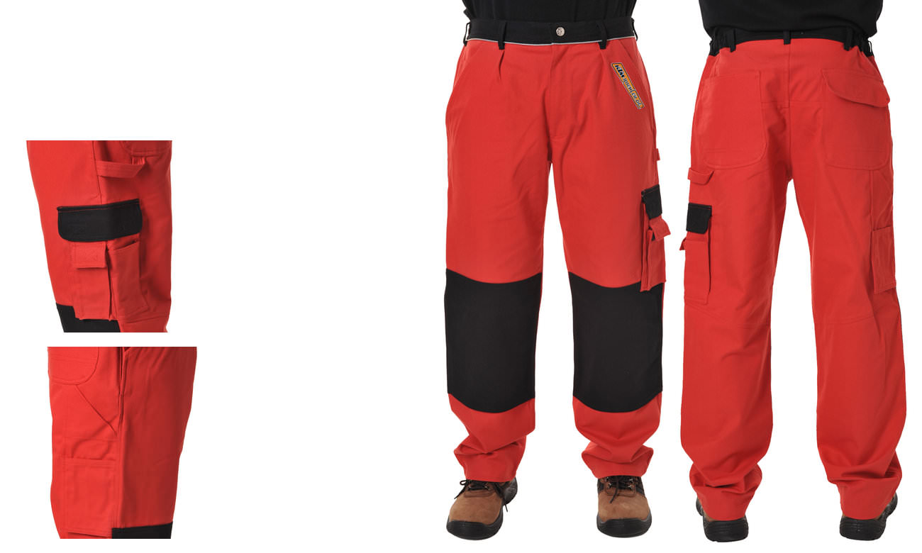 Pantalons de travail ST-810 Rot Herren