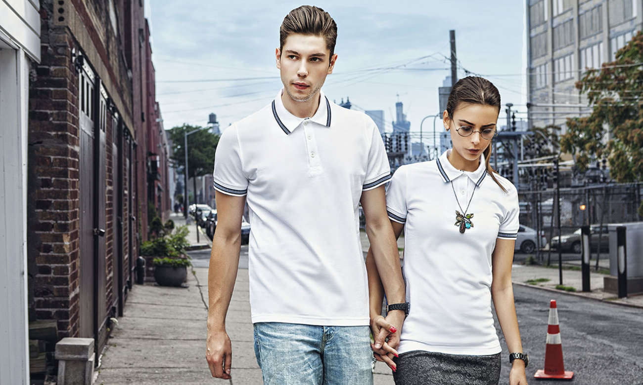 Polos ST-205 Weiss Fashion
