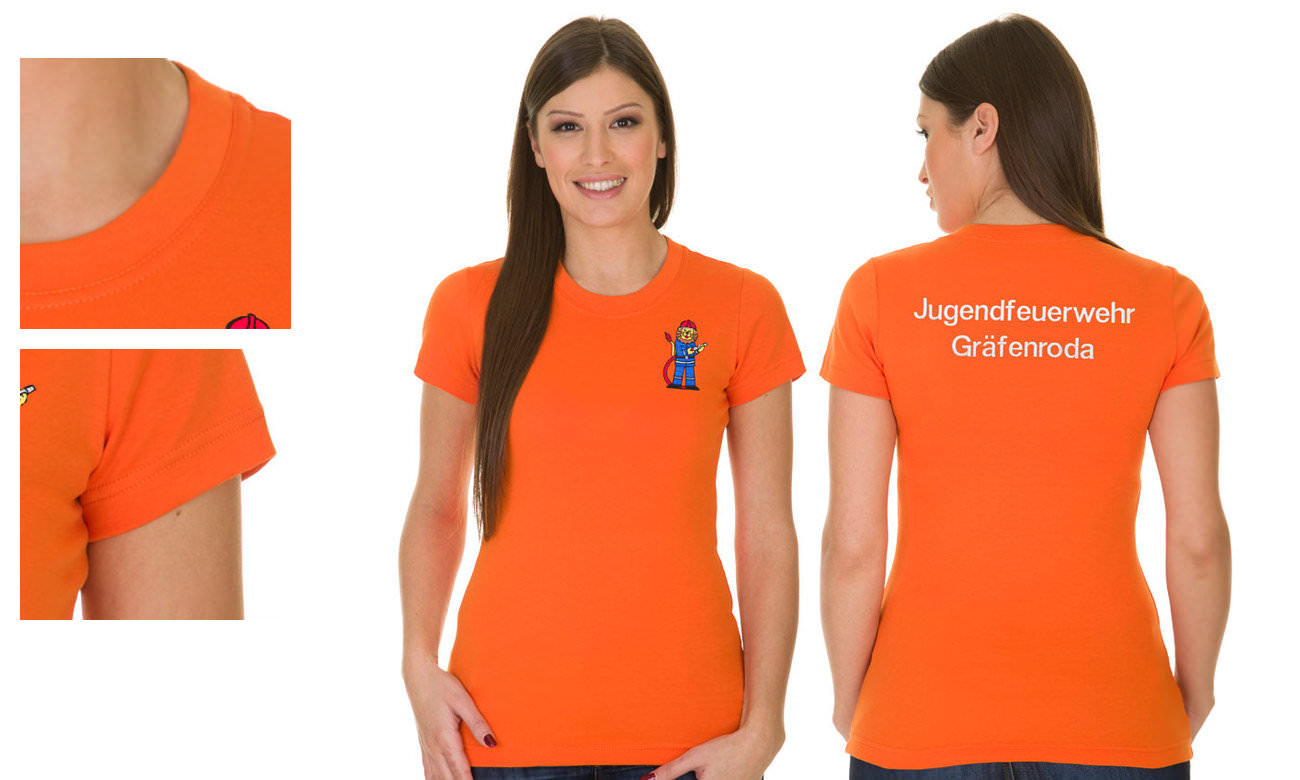 T-shirts standard ST-100 Orange Damen