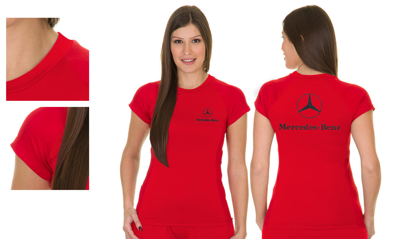 T-shirts techniques ST-130 Rot Damen
