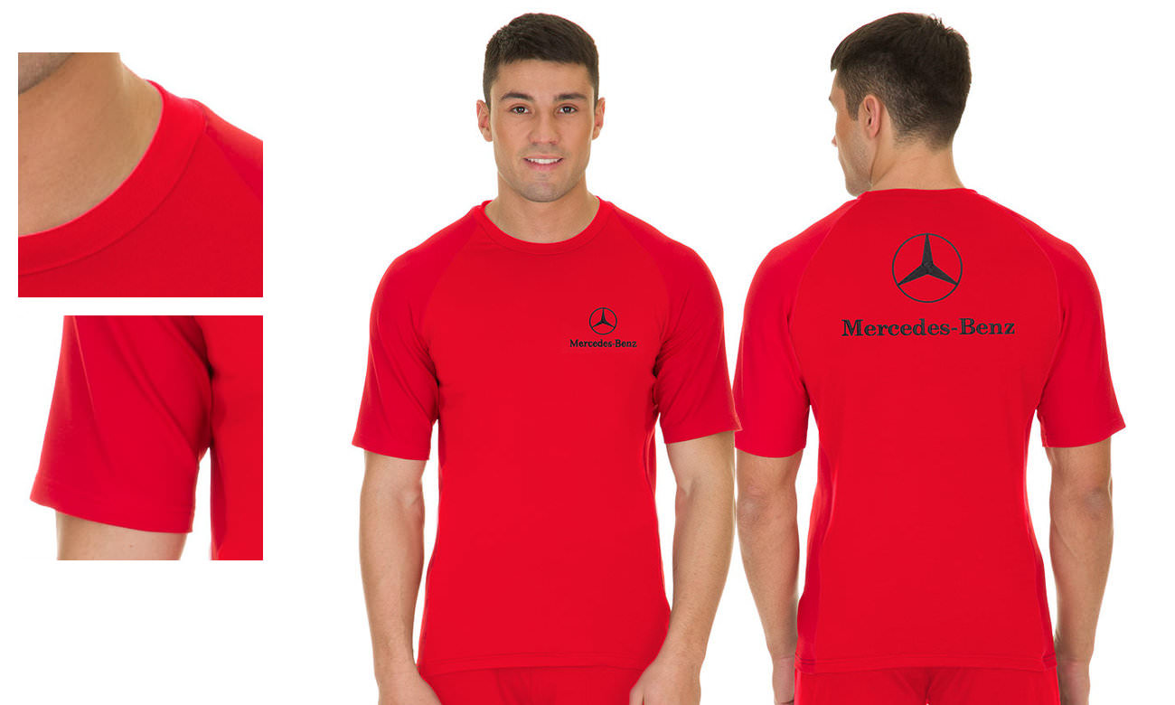 T-shirts techniques ST-130 Rot Herren