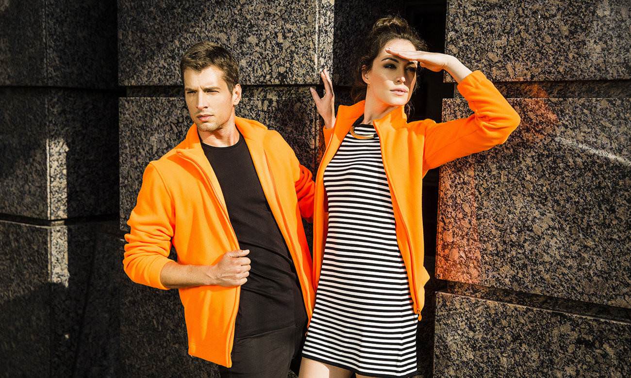 Vestes polaires ST-400 Neon Orange Fashion