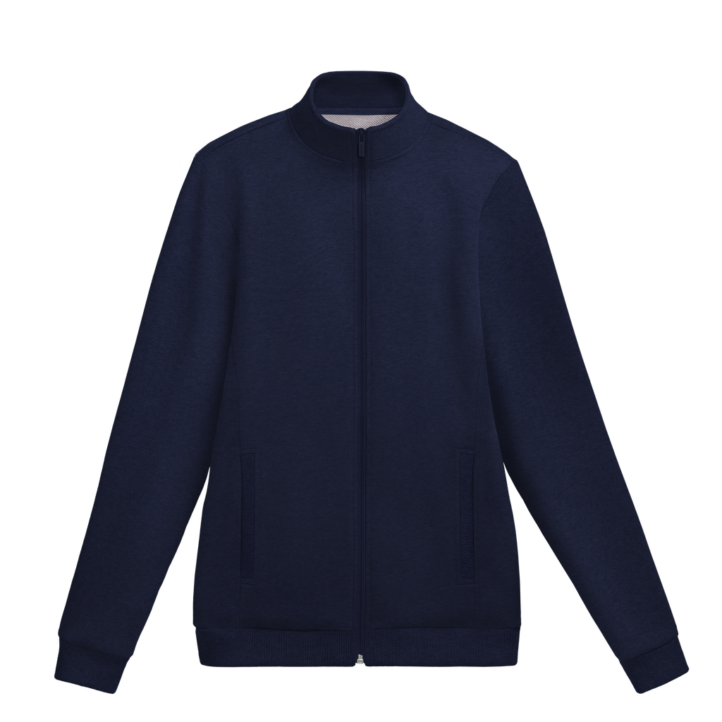 Sweat zippé chiné # ST-305