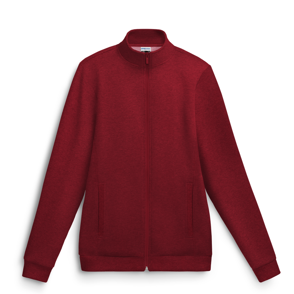 Sweat zippé chiné # ST-305