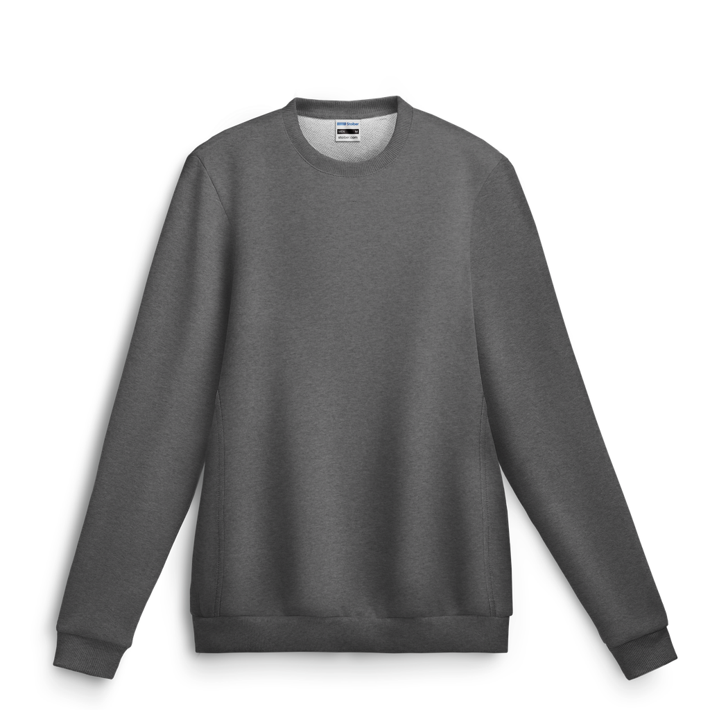 Sweat col rond en tissu mélangé # ST-335