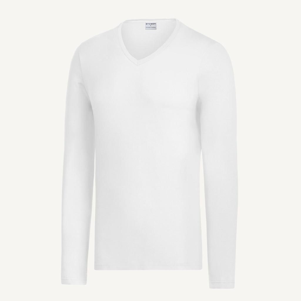 T-shirt col v manches longues Standard # ST-119