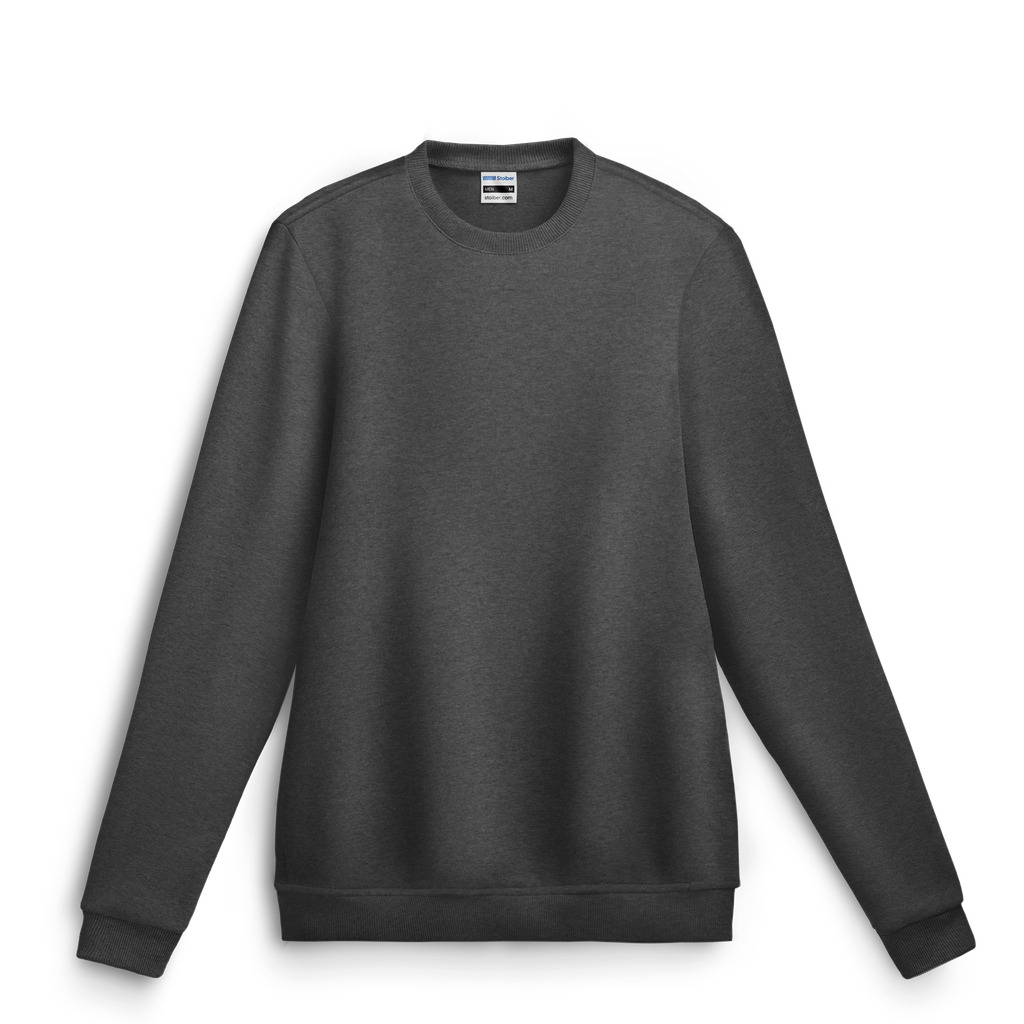 Sweat col rond en tissu mélangé # ST-367