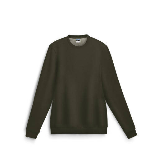 Sweat col rond en tissu mélangé # ST-335