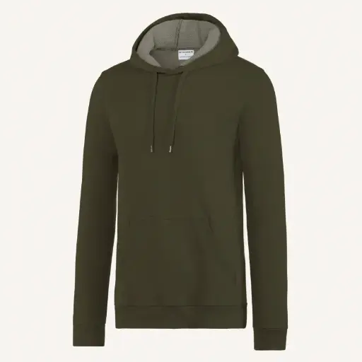 Sweater à capuche en tissu mélangé # ST-345