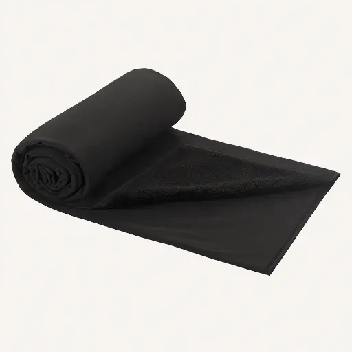 Couverture softshell coupe-vent avec intérieur en peluche 130 x 150 cm # 10125