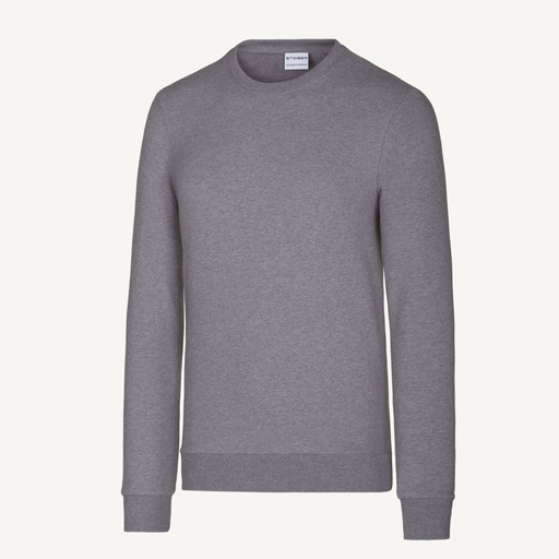 Sweat col rond en tissu mélangé # ST-367