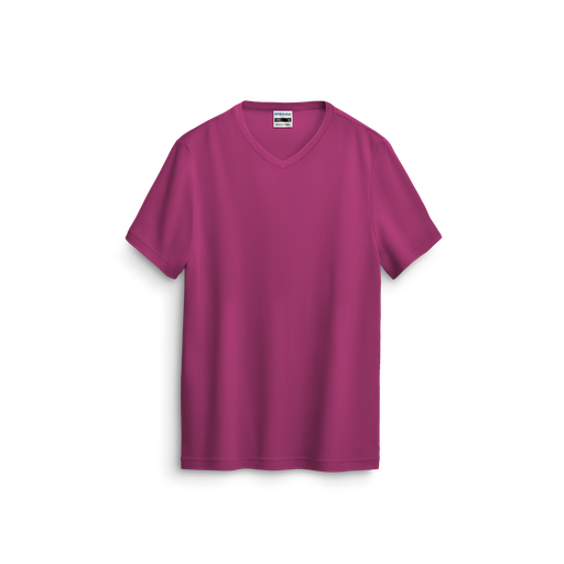 T-shirt col v manches courtes # ST-105