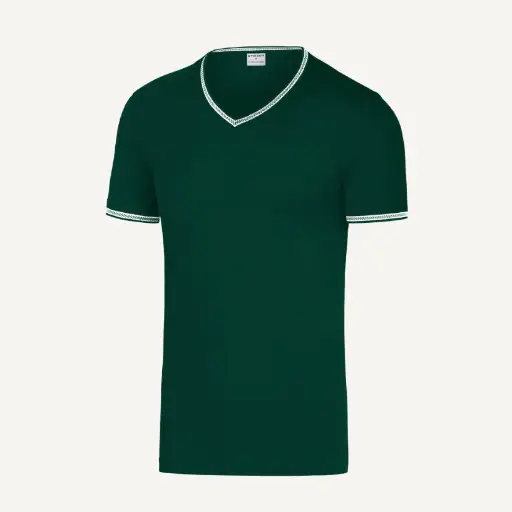 T-shirt col v MC # ST-116