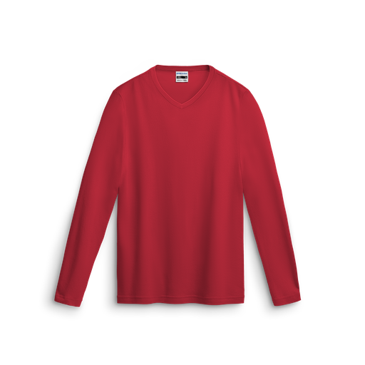 T-shirt col v manches longues Standard # ST-119